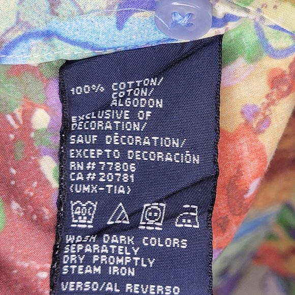 Tommy Hilfiger Top Vacation Button Down, Size XL - Picture 7 of 7